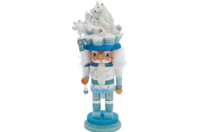 Simply Christmas 15″ Polar Bear Hat Nutcracker* Nutcrackers