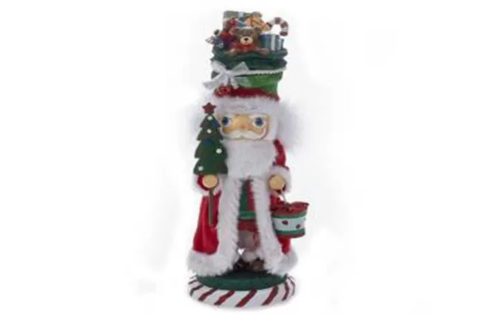 Simply Christmas 15″ Santa And His Bag Of Toys Nutcracker* Nutcrackers