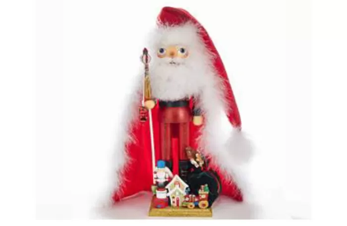 Simply Christmas 15″ Santa With Gingerbread House Nutcracker* Nutcrackers