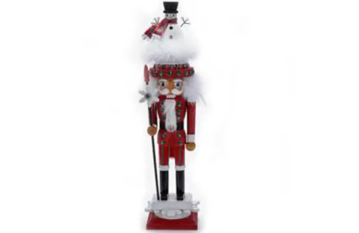 Simply Christmas 18″ Snowman Head Nutcracker* Nutcrackers