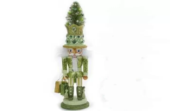 Simply Christmas 20.5″ Green With Tree Nutcracker* Nutcrackers