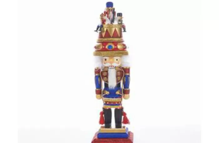 Simply Christmas 20″ Music Box Hat Nutcracker* Nutcrackers