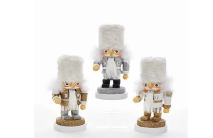 Simply Christmas 7.5″ Silver Chubby Nutcracker* Nutcrackers