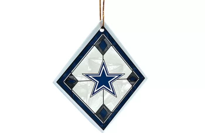 Simply Christmas Dallas Cowboys Glass Diamond* Dallas Cowboys