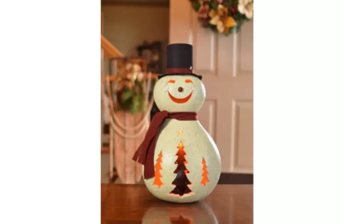 Simply Christmas Easton Large* Painted Gourds