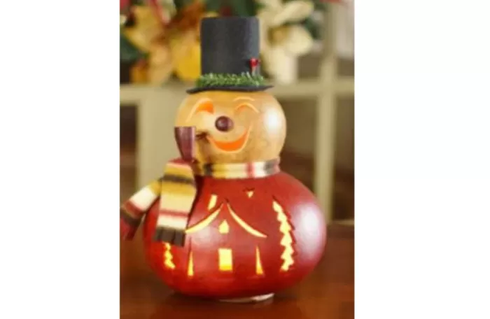 Simply Christmas Phillip Medium* Painted Gourds