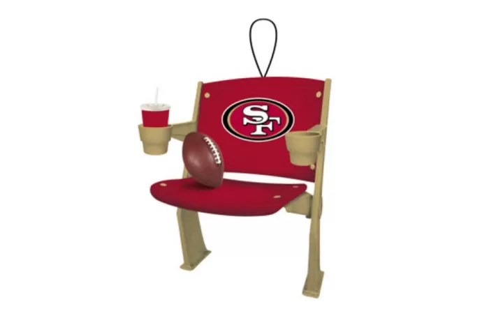 Simply Christmas San Francisco 49Ers Stadium Chair* San Francisco 49Ers
