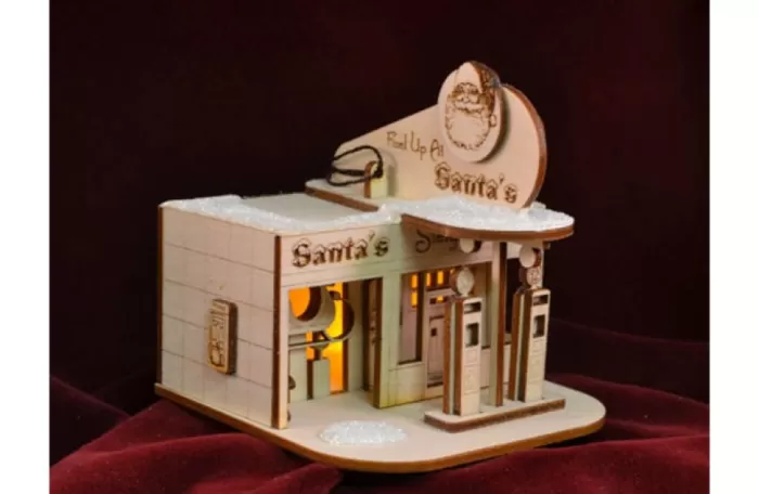 Simply Christmas Santa'S Sleigh Station* Cottages