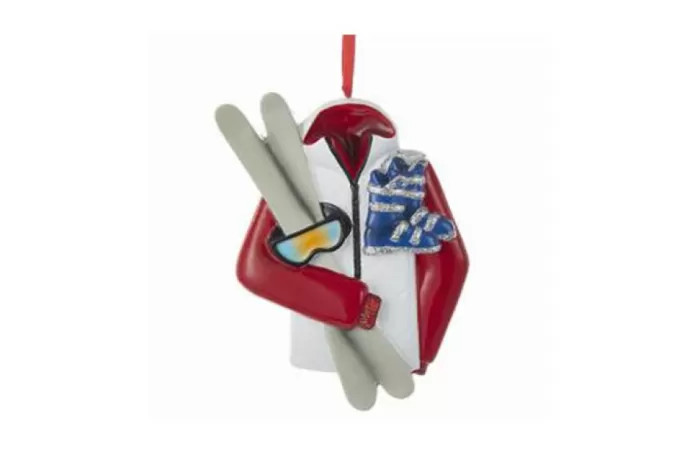 Simply Christmas Ski Jacket With Skis* Hobby