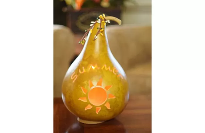 Simply Christmas Summer Silhouette* Painted Gourds