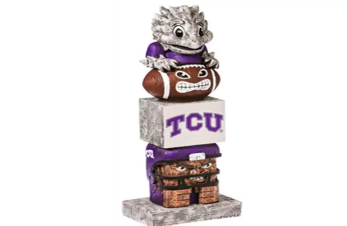 Simply Christmas Texas Christian University Tiki Totem* Collegiate Sports Memorabilia