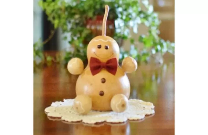 Simply Christmas The Gingerbread Man* Painted Gourds
