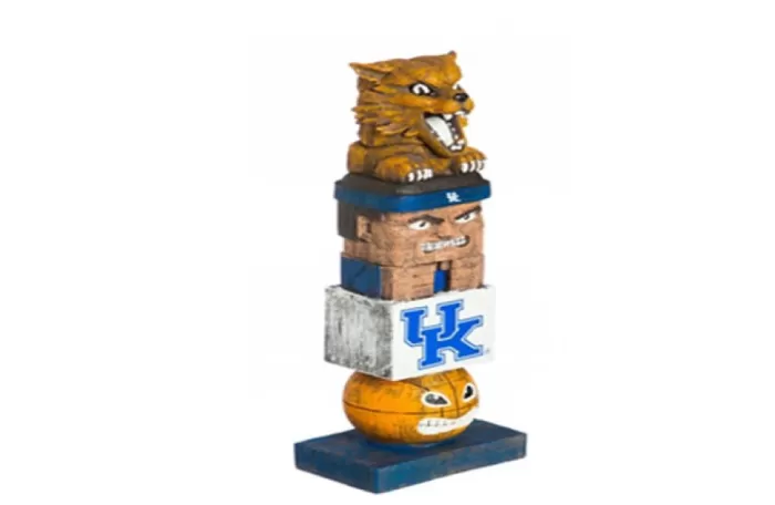 Simply Christmas University Of Kentucky Tiki Totem* Collegiate Sports Memorabilia