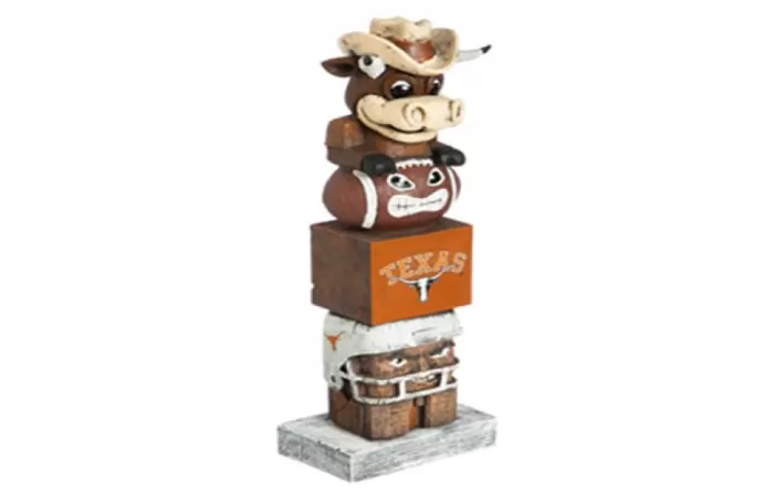 Simply Christmas University Of Texas Tiki Totem* Collegiate Sports Memorabilia